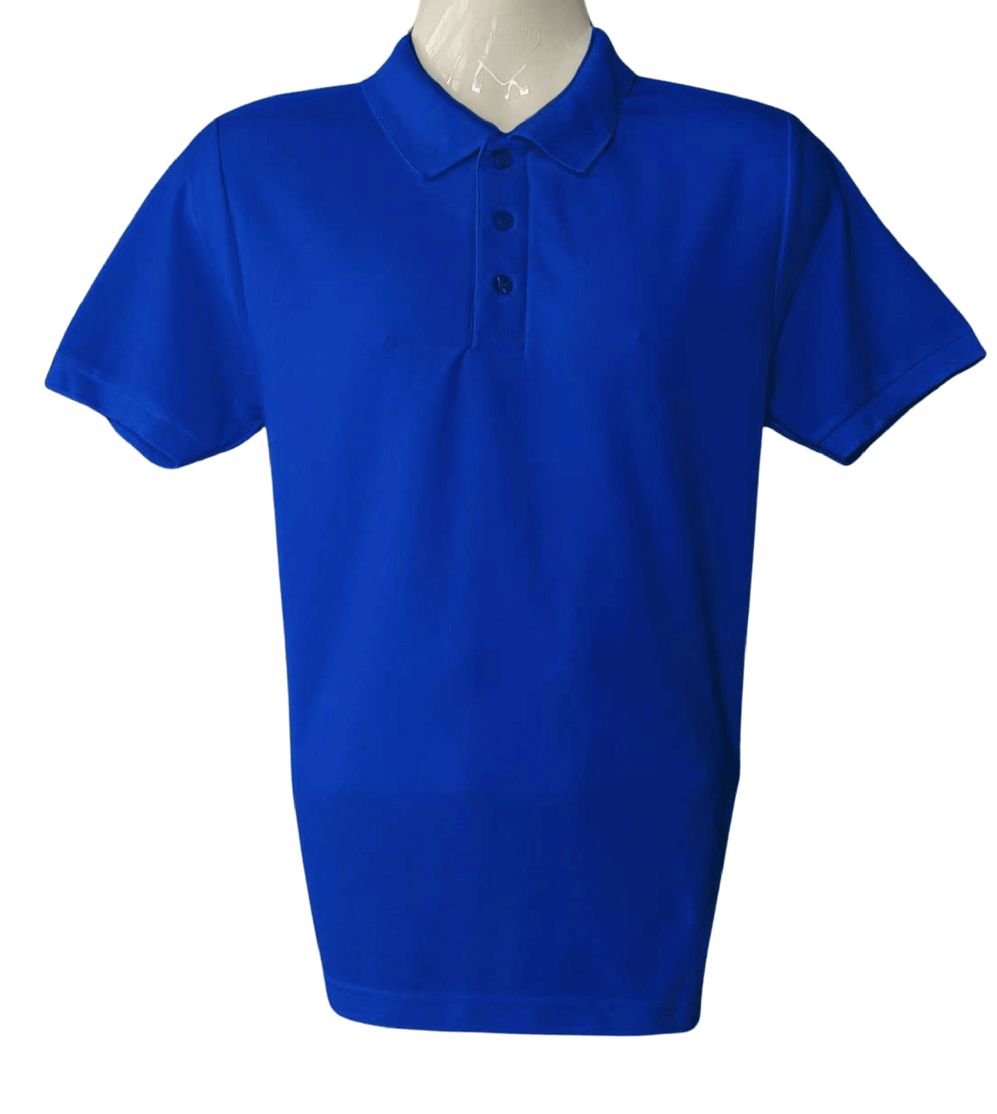 Customized Corporate Collar T-Shirt in vibrant blue, perfect for professional branding and comfort in corporate settings.